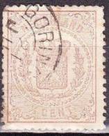 1869-1871 Wapenzegels ½ Cent Bruin NVPH 13 - Used Stamps