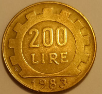 1983 - Italia 200 Lire   ----- - 200 Liras