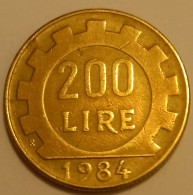 1984 - Italia 200 Lire    ----- - 200 Liras