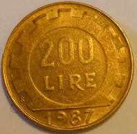 1987 - Italia 200 Lire   ----- - 200 Liras