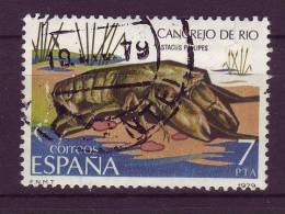 Espagne YV 2174 O 1979 Ecrevisse - Crustacés