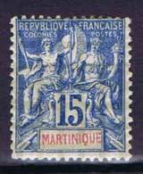 Martinique Yv. 36, MH/*, Cat Value € 46 - Unused Stamps