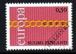 FINLAND 1971 EUROPA CEPT  USED - 1971