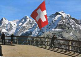 SUISSE - SONNENTERRASSE BIRG MIT JUNGFRAUGRUPPE SCHILTHORNBAHN - Horn