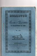 Bulletin De La Société D´Agriculture Du Département Du Cher N° XX, 1838, Confection Des Engrais, Voir Détail - Zeitschriften - Vor 1900