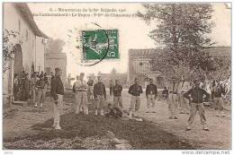 MANOEUVRE DE LA 82è BRIGADE 1905 AU CANTONNEMENT LE REPOS 3è BATAILLON DE CHASSEURS A PIED REF 8986 - Fencing