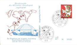 Germany - Mi-Nr 399 FDC (r776)- - 1961-1970