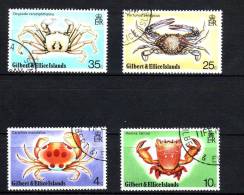 Gilbert Et Ellice YV 232/5 O 1975 Crabes - Crustacés