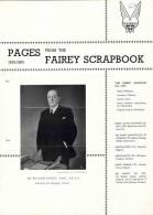 Pages From The FAIREY SCRAPBOOK - 1915 / 1950 - Pages De L'ALBUM FAIREY - RETROSPECTIVE Avions FAIREY (SONACA)   (2895) - Inglese