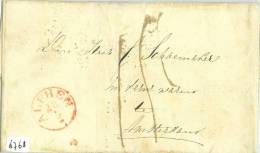 VOORLOPER HANDGESCHREVEN VOUWBRIEF Uit 1841 Van ALPHEN Naar AMSTERDAM (6768) - ...-1852 Prephilately