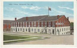 Richmond VA Virginia, Libby Prison, US Civil War C1920s Vintage Postcard - Richmond