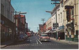 Hampton VA Virginia, Street Scene, Autos, Drug Store C1950s Vintage Postcard - Hampton