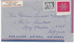 Canada  467 + 470 Obl Sur Lettre - Lettres & Documents