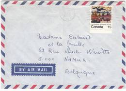 Canada  500 Obl Sur Lettre - Lettres & Documents