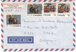 Canada  500 X2 + 501 X2 Obl Sur Lettre - Covers & Documents