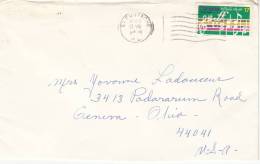 Canada  736 Obl Sur Lettre - Storia Postale