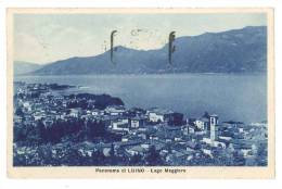 B296 LOMBARDIA  LUINO LAGO MAGGIORE 1941 VIAGGIATA - Luino