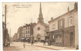 PUTEAUX - HAUTS DE SEINE - RUE DE PARIS - TEMPLE PROTESTANT - MAGASIN - Puteaux