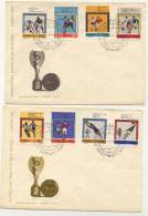 FDC WM Football 1966  From Poland - 1966 – Angleterre