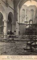 51 SILLERY L´Eglise (interieur) Apres Les Bombardements La Guerre De 1914-15-16 - Sillery