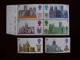 GB 1969 BRITISH ARCHITECTURE,CATHEDRALS  Issue 28th.May MNH Full Set SIX Stamps To 1s6d. - Nuevos