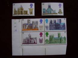 GB 1969 BRITISH ARCHITECTURE,CATHEDRALS  Issue 28th.May MNH Full Set SIX Stamps To 1s6d. - Unused Stamps