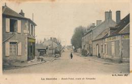 ( CPA 18 ) LA GUERCHE  /  Rond-Point,Route De Nérondes - - La Guerche Sur L'Aubois