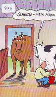 Télécarte ALLEMAGNE * PUCE * VACHE (423) COW * KOE * PHONECARD GERMANY * TK * VACA * TAURUS * - Mucche