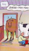 Télécarte ALLEMAGNE * PUCE * VACHE (423) COW * KOE * PHONECARD GERMANY * TK * VACA * TAURUS * - Vaches