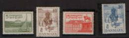 DENMARK 25 YEARS SINCE KONIG CHRISTIAN X Mi#237/40 1937 MNH ** - Ungebraucht