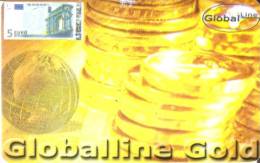 TARJETA DE GRECIA CON MONEDAS Y UN BILLETE DE 5 EUROS  (BANKNOTE-COIN) - Francobolli & Monete