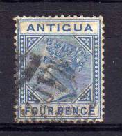 Antigua - 1879 - 4d Definitive (Watermark Crown CC, Perf 14) - Used - 1858-1960 Kronenkolonie