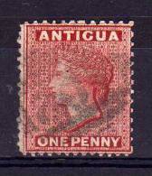 Antigua - 1876 - 1d Definitive (Perf 14, Watermark Crown CC) - Used - 1858-1960 Colonia Britannica