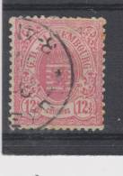 Yvert 31 Oblitéré Dentelé 13 - 1859-1880 Wappen & Heraldik