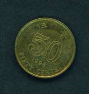 HONG KONG  -  1998  50 Cents  Circulated As Scan - Hong Kong