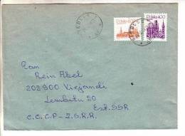 GOOD POLAND Postal Cover To ESTONIA 1985 - Good Stamped: Legnica ; Gdansk - Covers & Documents