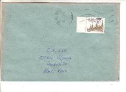 GOOD POLAND Postal Cover To ESTONIA 1985 - Good Stamped: Wroclaw - Brieven En Documenten