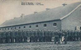 1938  Camp De Beverloo  "L'appel"-Bourg Léopold - Beringen