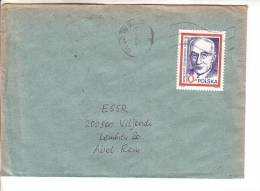 GOOD POLAND Postal Cover To ESTONIA 1985 - Good Stamped: Rzymowski - Cartas & Documentos