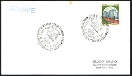 OLYMPIC / WINDSURFING - ITALIA SESTRI LEVANTE (GE) 1989 - PREMIO OLIMPIA 1989 - OLYMPIC RINGS - CARD - Sommer 1992: Barcelone