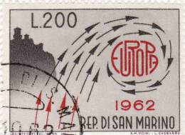 P - 1962 San Marino - Europa - Oblitérés