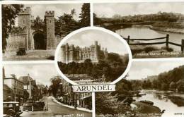 N°27647 -cpa Arundel -multivues- - Arundel