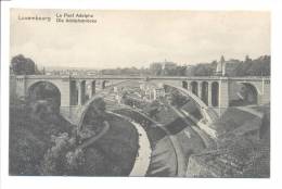 CPA - Luxembourg Le Pont Adolphe - Fels