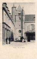 TANNAY RUE DE L EGLISE CARTE PRECURSEUR - Tannay