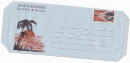 CHRISTMAS ISLAND AEROGRAMME Postal Stationery Stamps Cover - Christmas Island