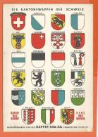 Q558, Kantonswappen Der Schweiz, Drapeaux Des Cantons Suisse , Kanton, Non Circulée - St. Anton