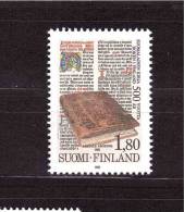 1988 FINLAND  First Finland Book Michel Cat N° 1058 Mint No Gum - Unused Stamps