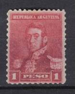 R602 - ARGENTINA 1892 , 1 Peseta  N. 106  *  Mint - Nuevos