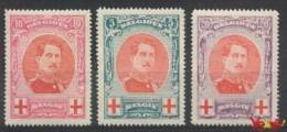 Belgie OCB Nr 132/4 Postfris/MNH (neuf Sans Charniere) Very Fine Quality!! - 1914-1915 Croce Rossa