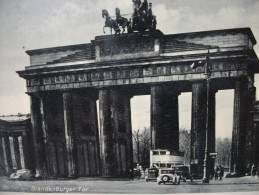 (2/1/53) AK "Berlin" Brandenburger Tor Von 1937 - Brandenburger Tor